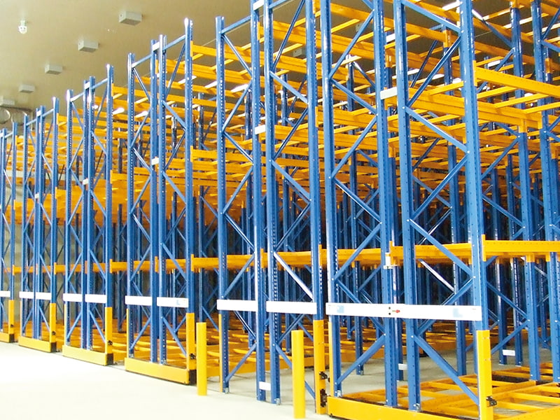 Rack per pallet salet corridoio